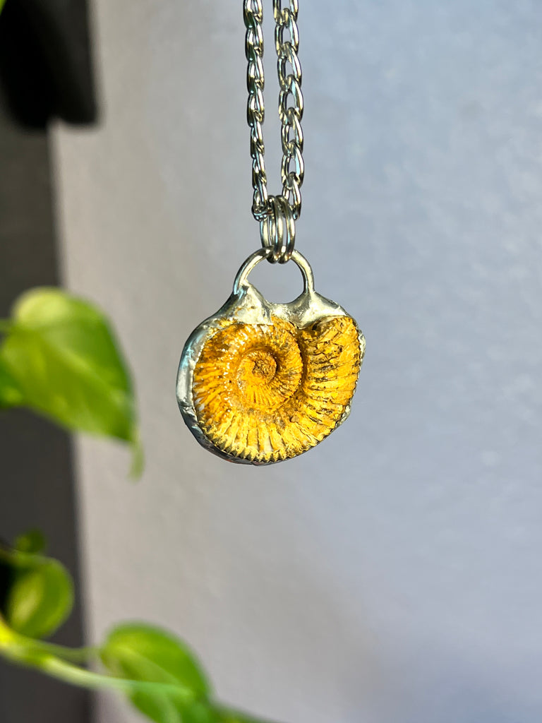 Holographic Ammonite amulet no.8