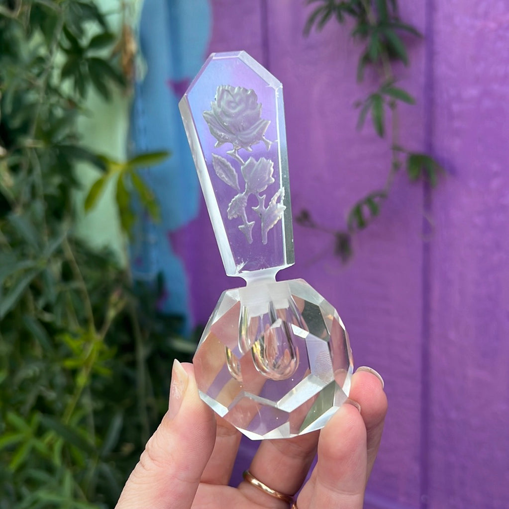 Vintage Glass perfume bottle