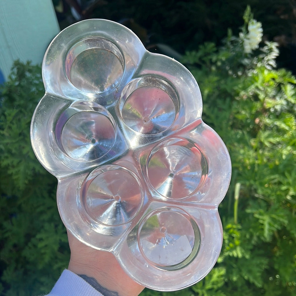 Glass Tea light candle holder
