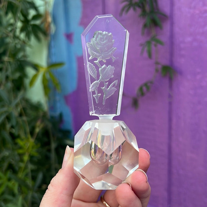 Vintage Glass perfume bottle