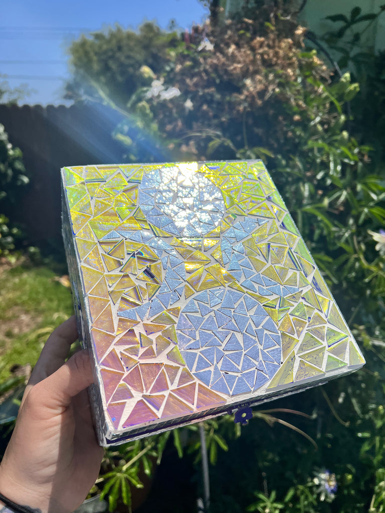 Mosaic Moon Goddess box