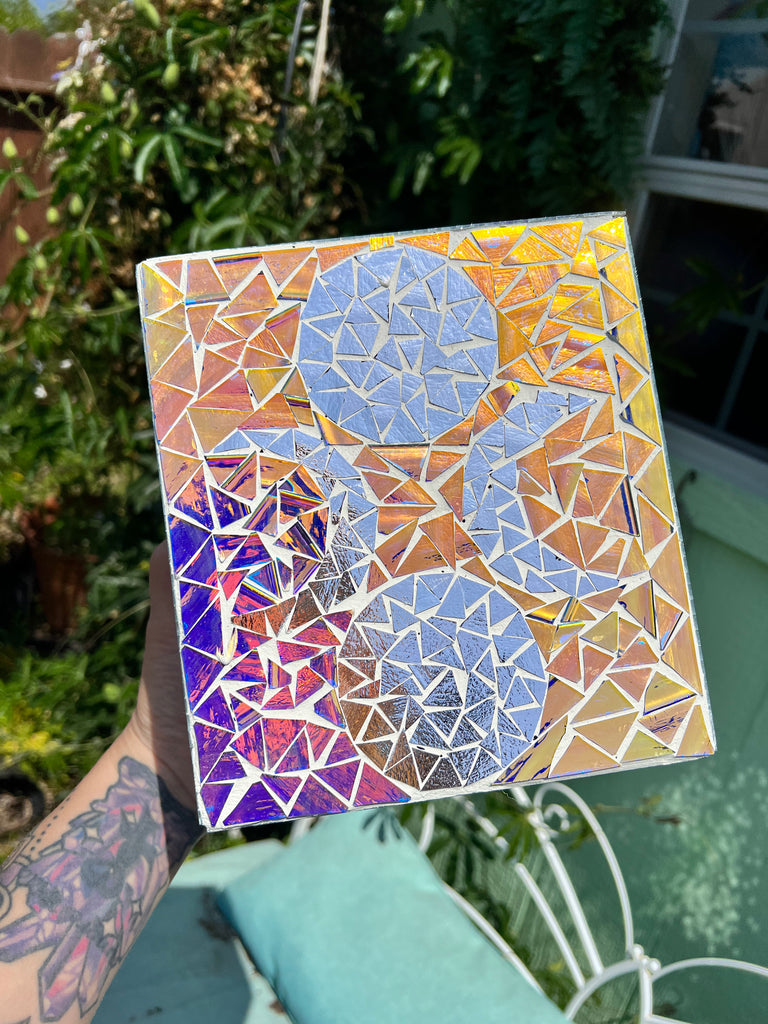 Mosaic Moon Goddess box