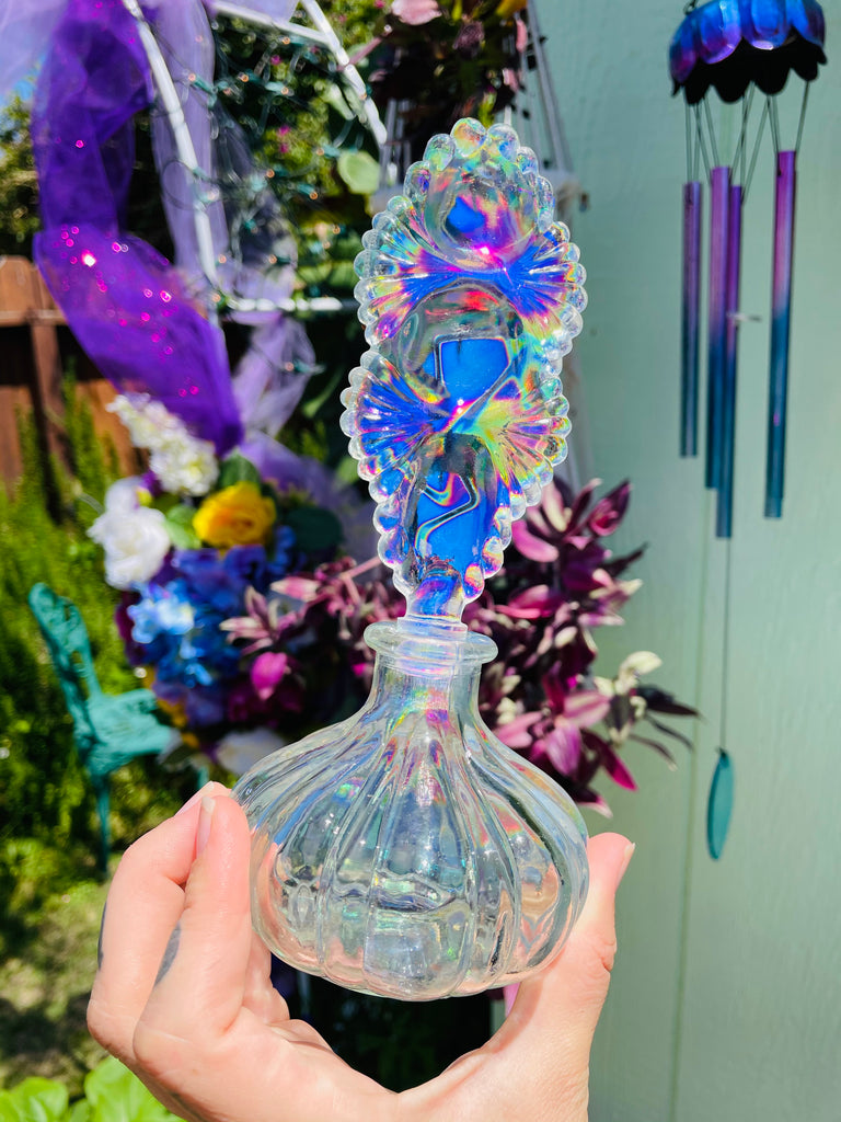 Aurafied Vintage glass Perfume Bottle no.5