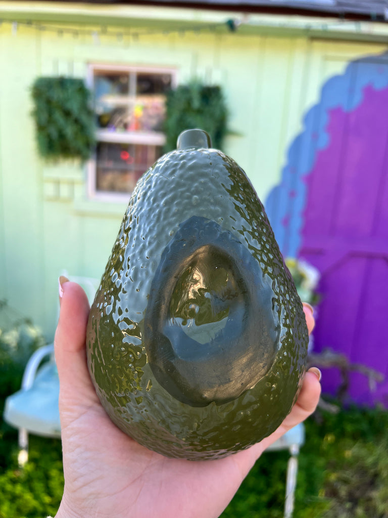 Rainbow ceramic Avocado !