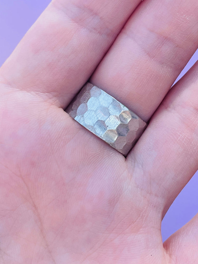 Aurafied Arrowhead adjustable  ring sizes 6-9