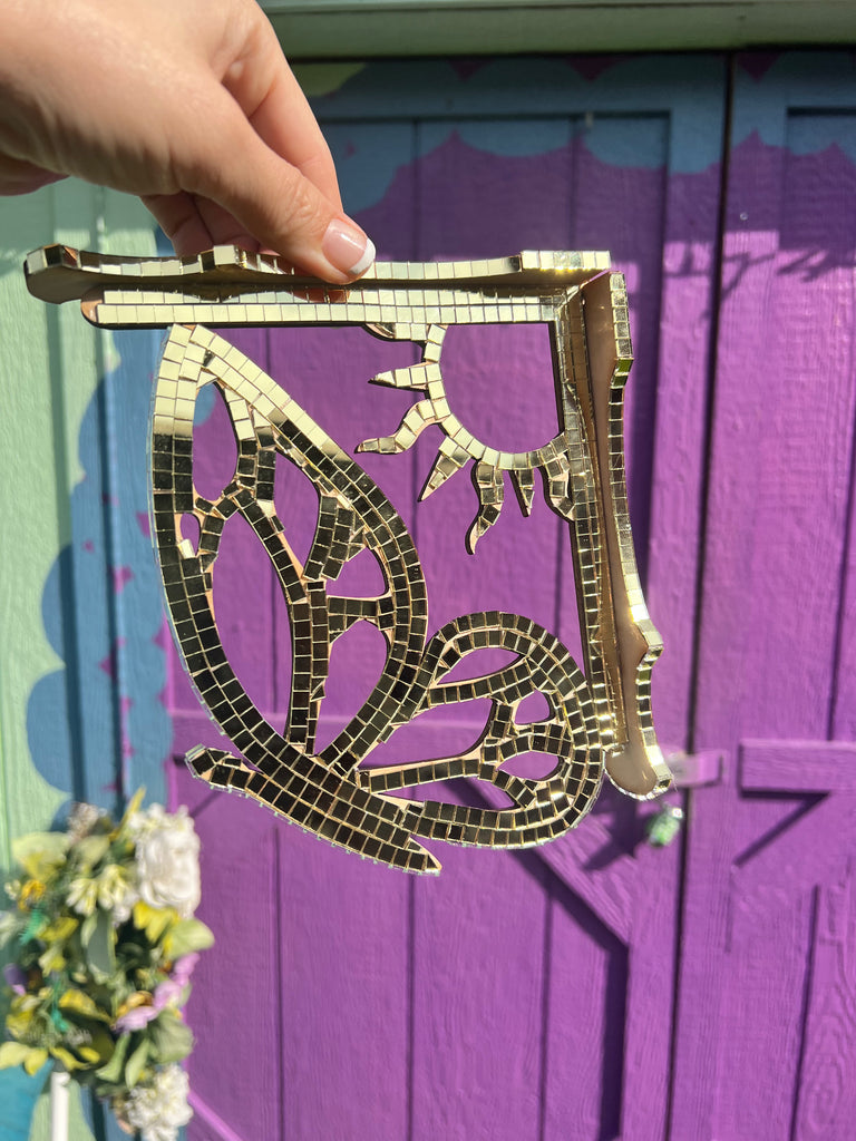 Disco Butterfly Corner wall/window hang