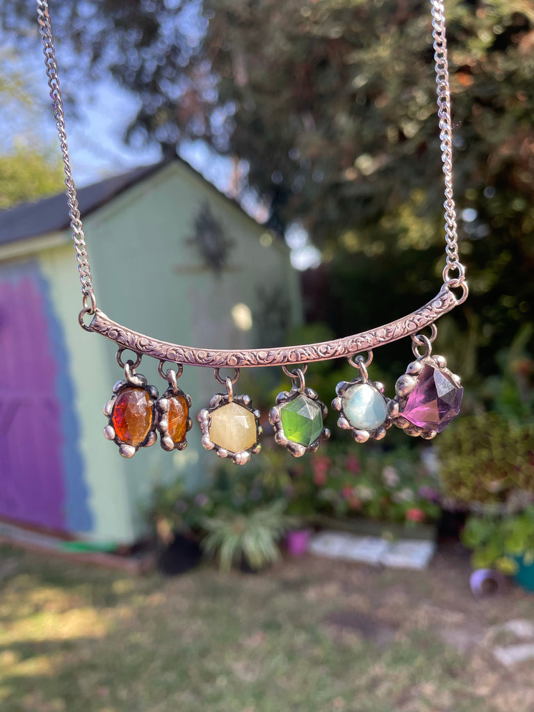 Rainbow Crystal Collector Crystal Choker no.2