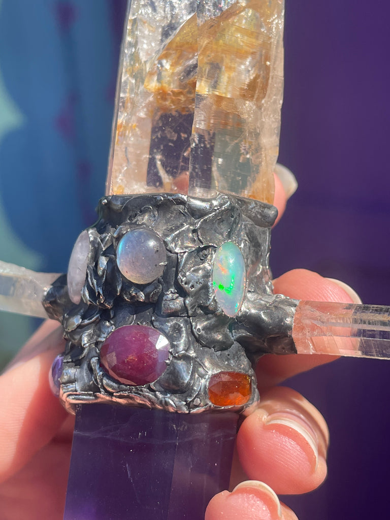 The Wise One wand [crystal spiritual tool]