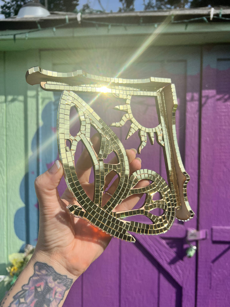 Disco Butterfly Corner wall/window hang