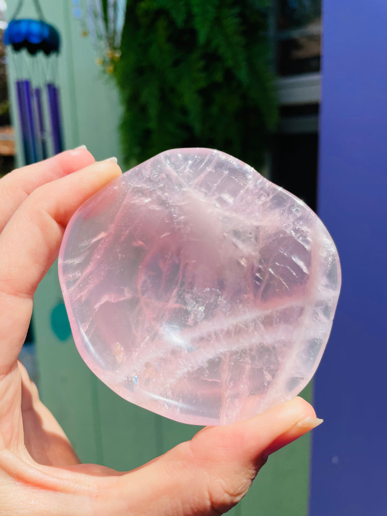 Rose Quartz Fairy Bowl (medium size)