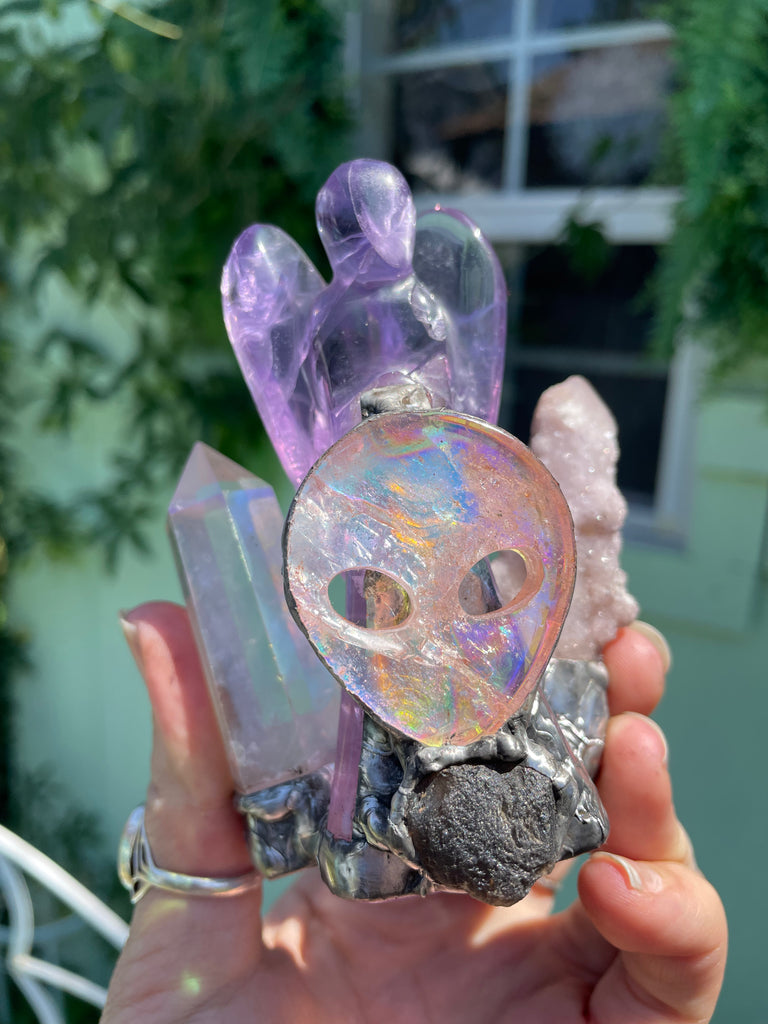 Angels And Aliens sculpture