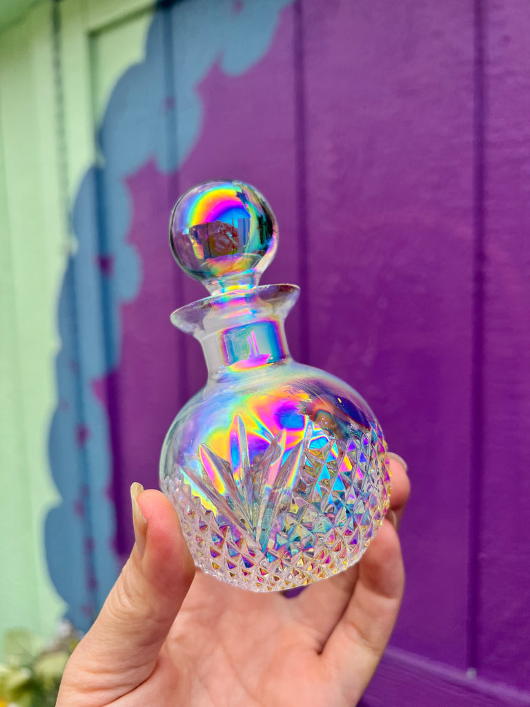 Aurafied Vintage glass Perfume Bottle