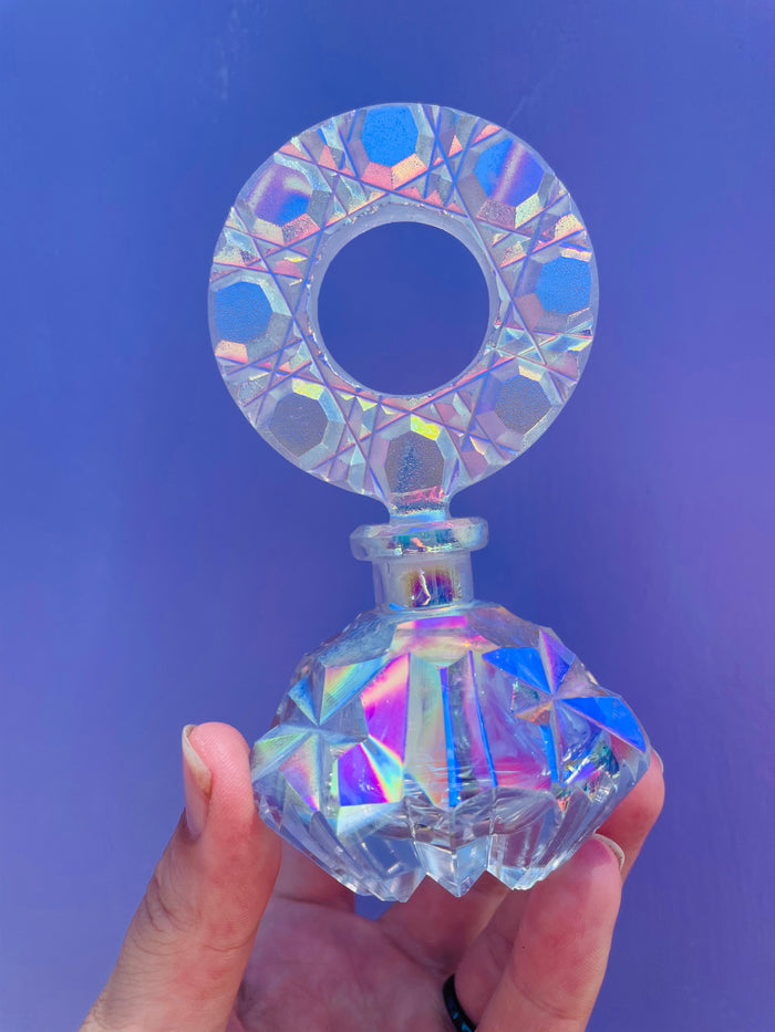 Aurafied Vintage glass Perfume Bottle no.3