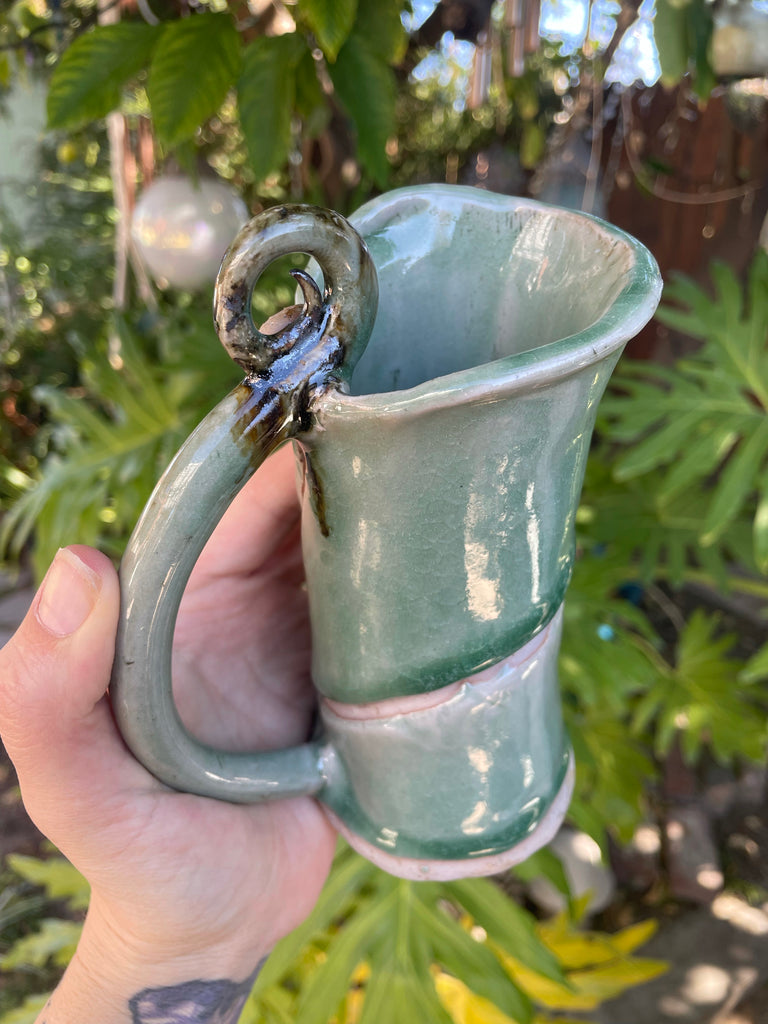 Ceramic Leaf Mug