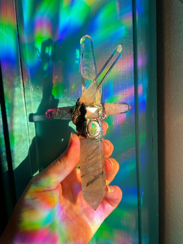 The Channeling Healer Crystal Spiritual Tool