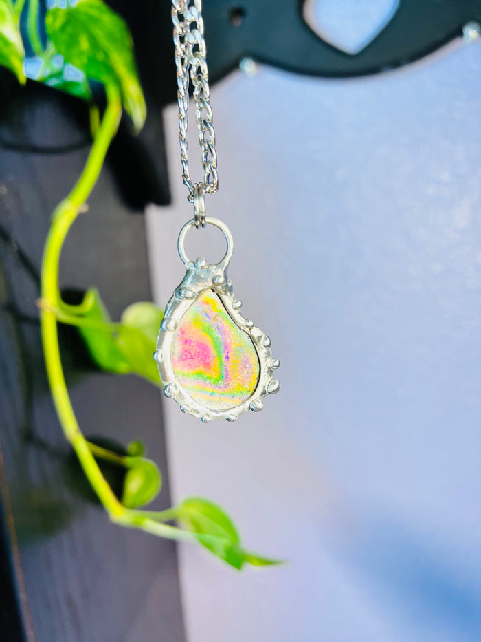 Holographic Ammonite amulet no.3