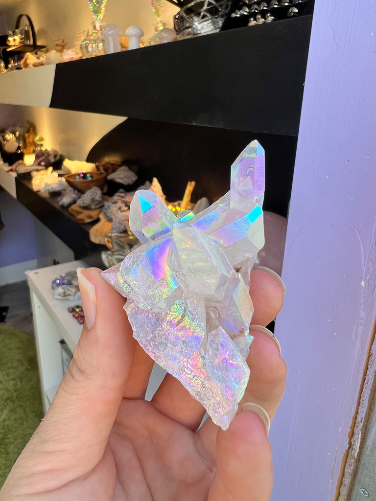 Aura Quartz Cluster