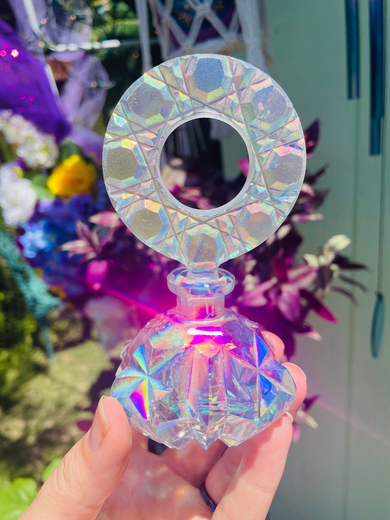 Aurafied Vintage glass Perfume Bottle no.3