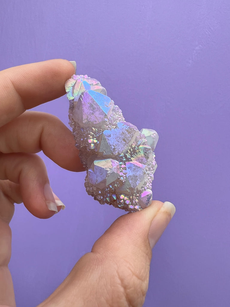 Aura Spirit Quartz cluster no.2