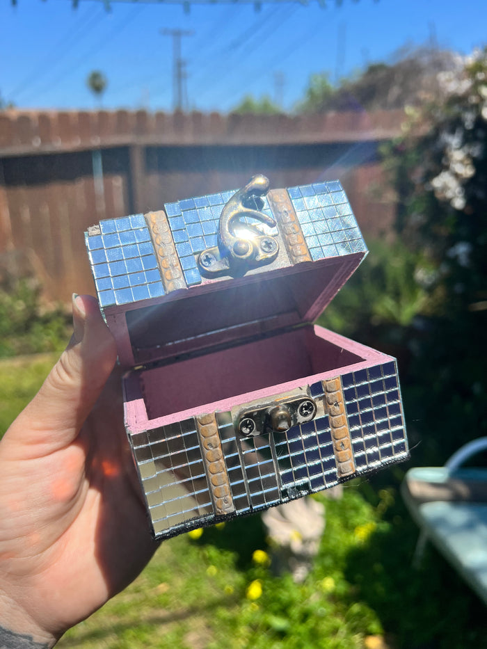 Glass Mosaic Mini Wooden Box
