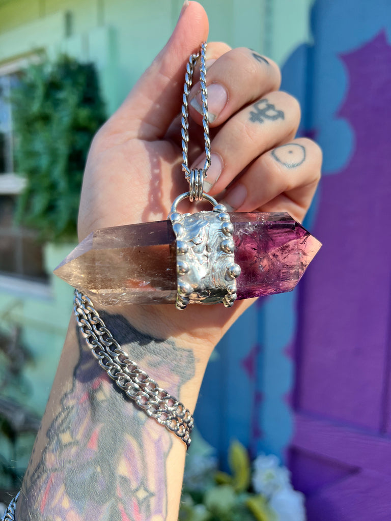 Wearable Wand: Amethyst & Citrine