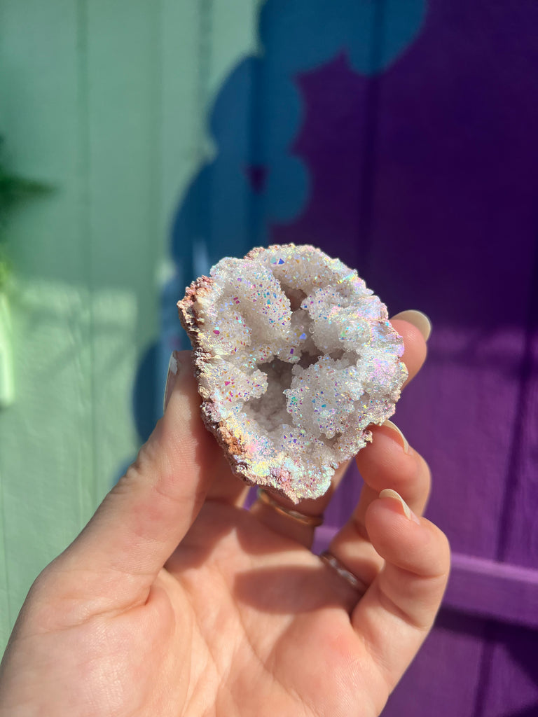 Aura Quartz Geode no.6