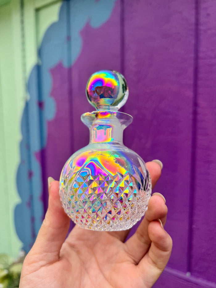Aurafied Vintage glass Perfume Bottle