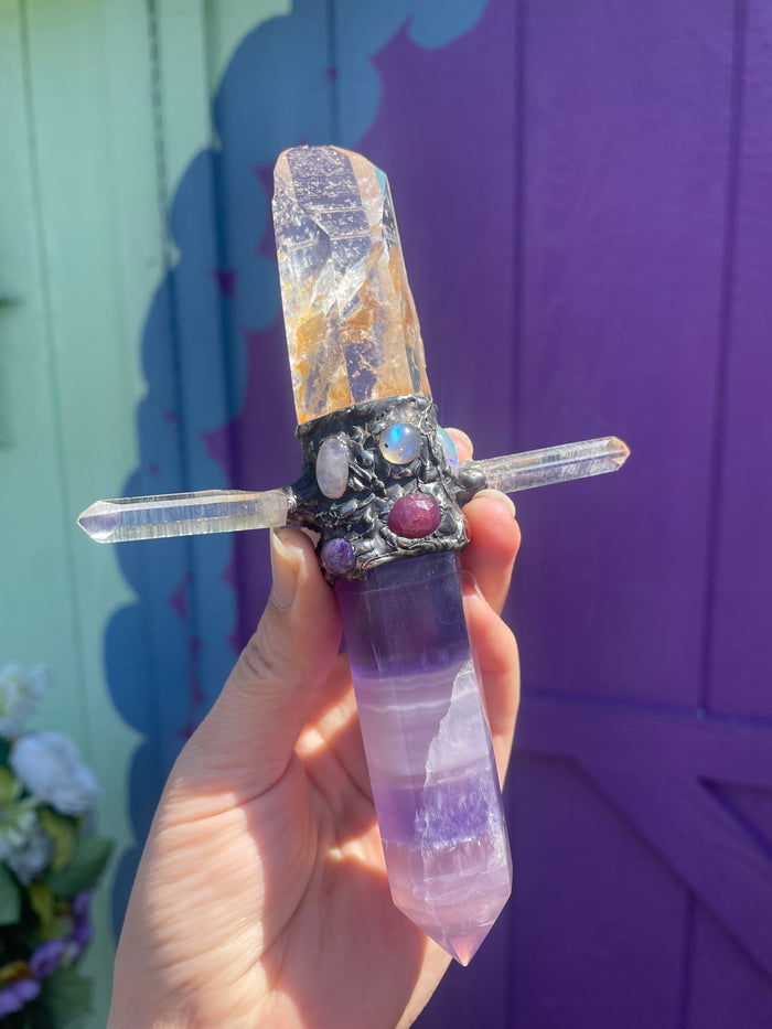 The Wise One wand [crystal spiritual tool]