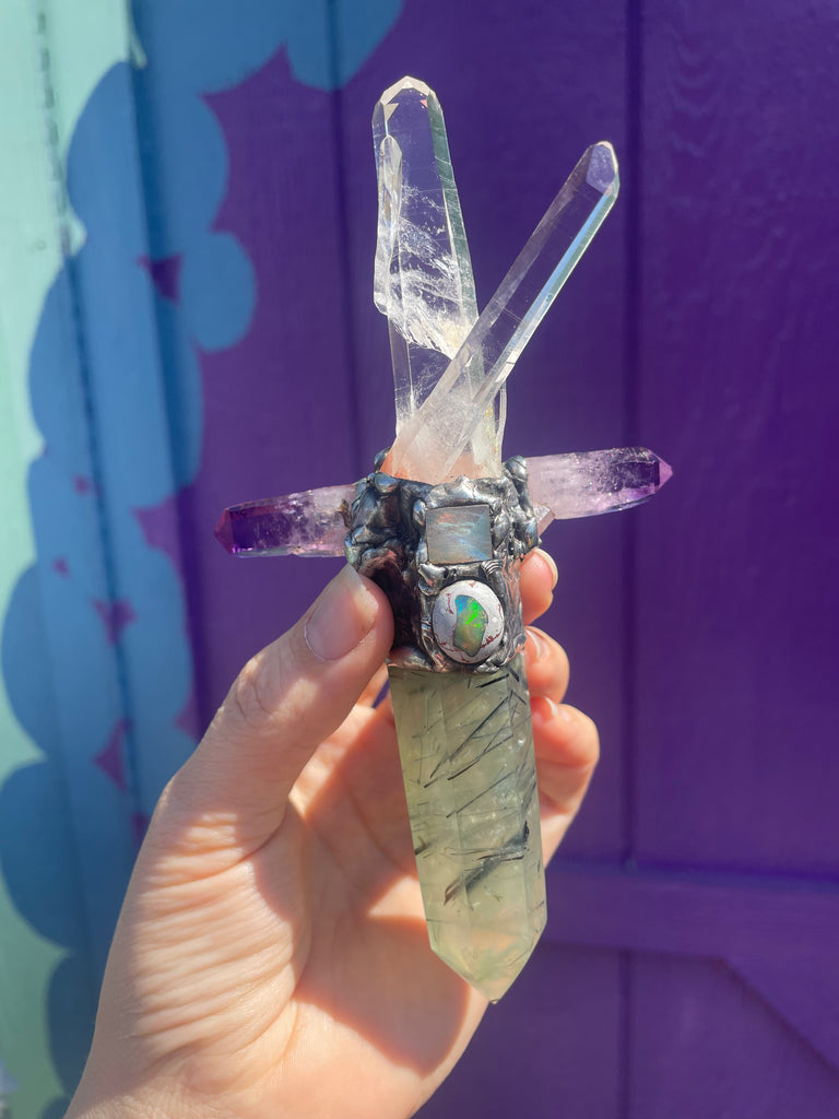 The Channeling Healer Crystal Spiritual Tool