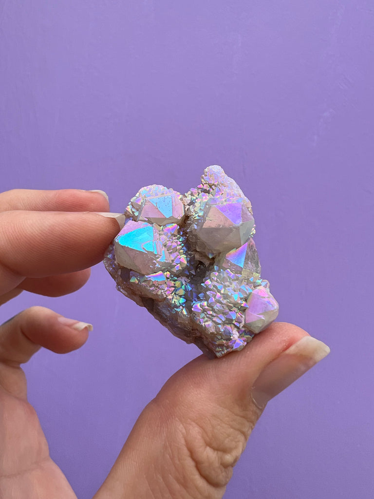 Aura Spirit Quartz cluster no.5
