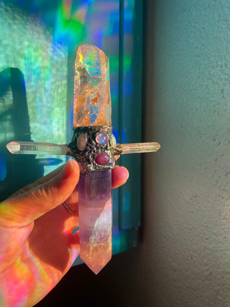 The Wise One wand [crystal spiritual tool]