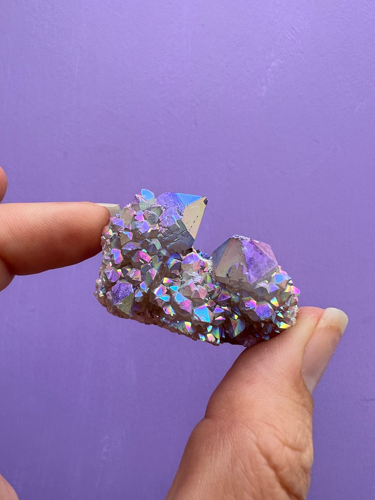 Aura Spirit Quartz cluster no.6