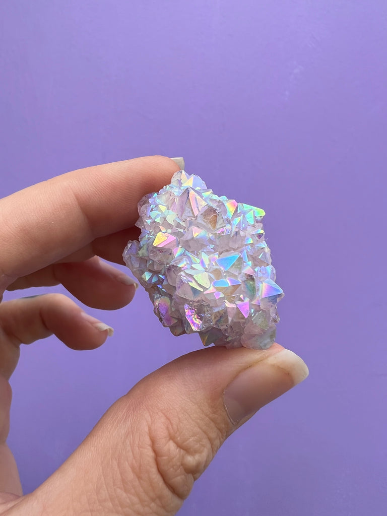 Aura Spirit Quartz cluster no.3
