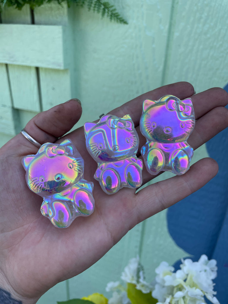 Rose Quartz Hello Kitty