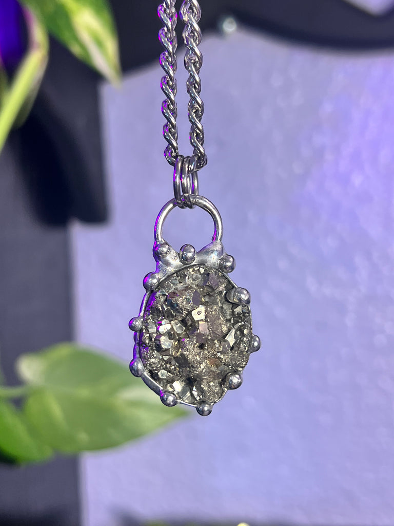 Pyrite amulet no.1