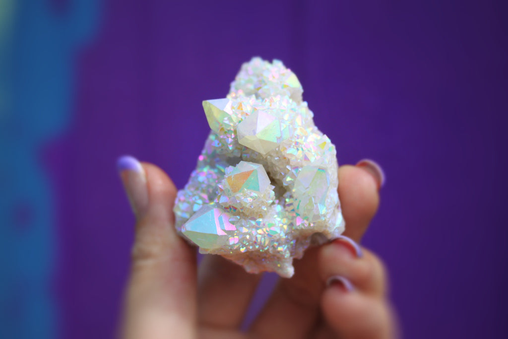 Aura Spirit Quartz (intuitively chosen)