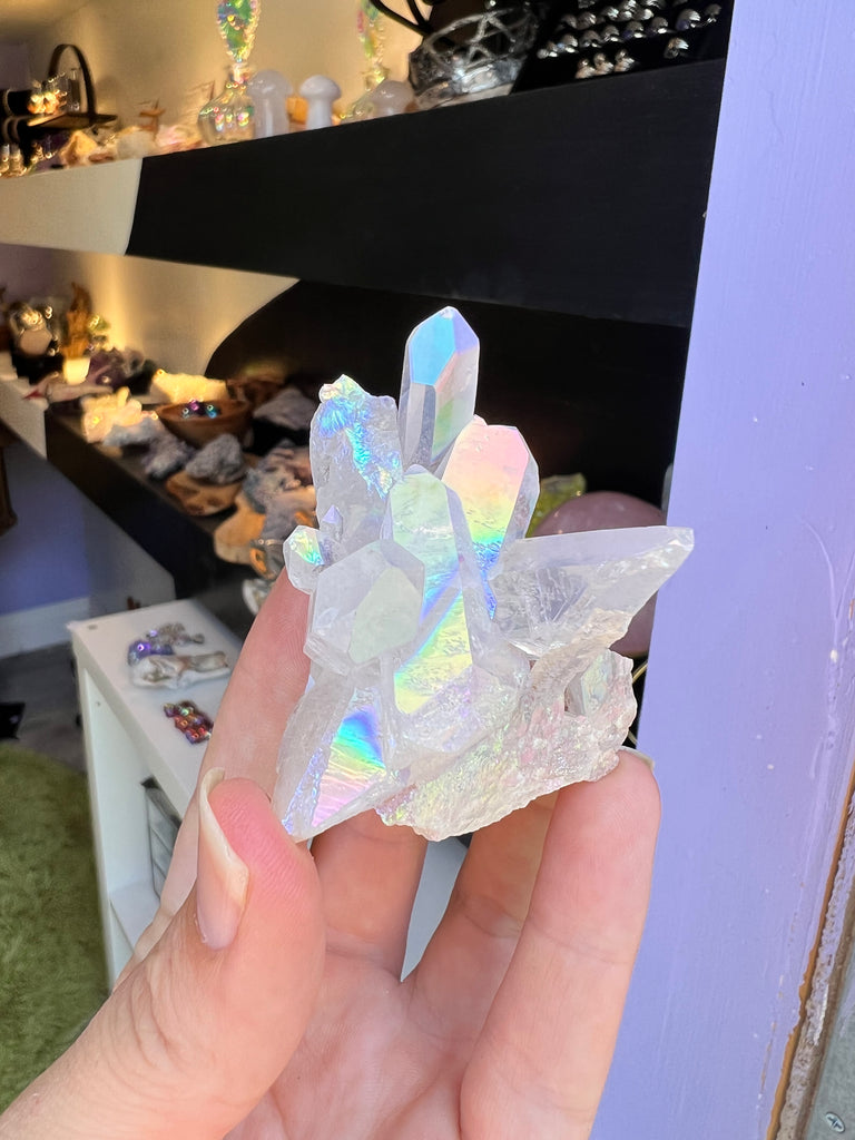 Aura Quartz Cluster