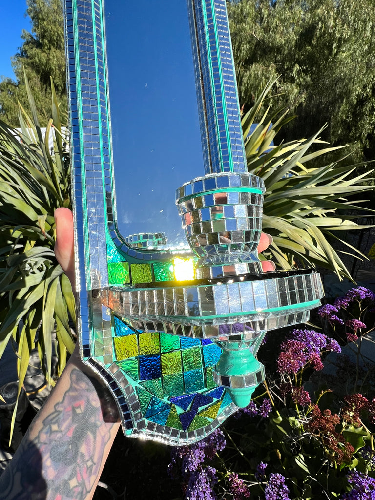 Disco Deco Candle Holder & Mirror