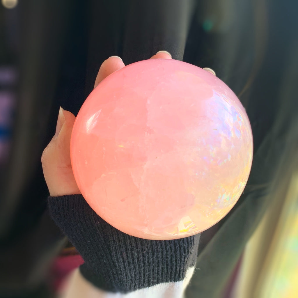 Rose Quartz Sphere no.1