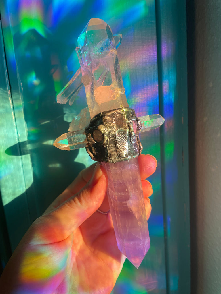 Building a Relationship with Self Crystal Sword Spiritual Tool