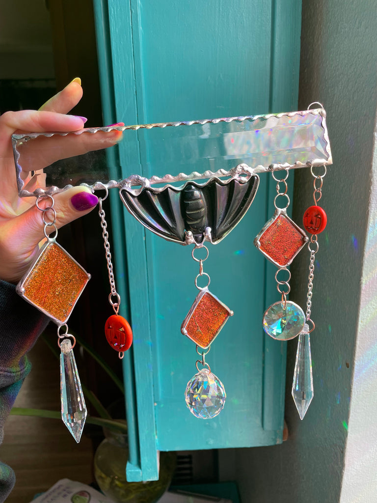 Halloween Window Sun Catcher - It’s Freakin Bats