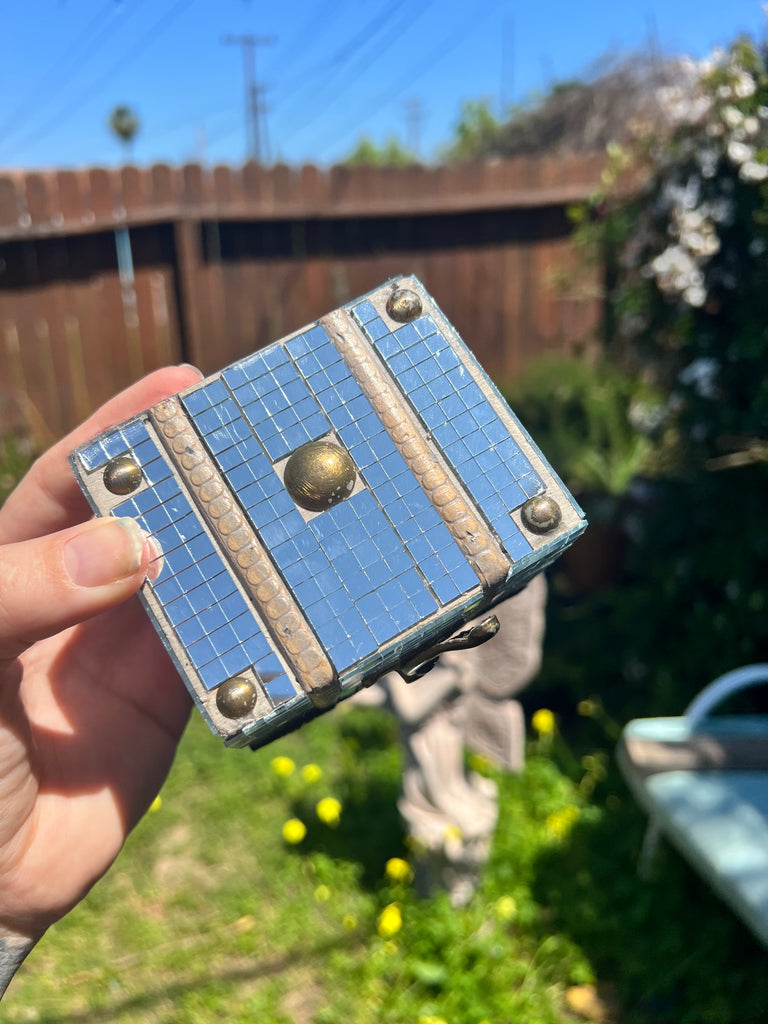 Glass Mosaic Mini Wooden Box