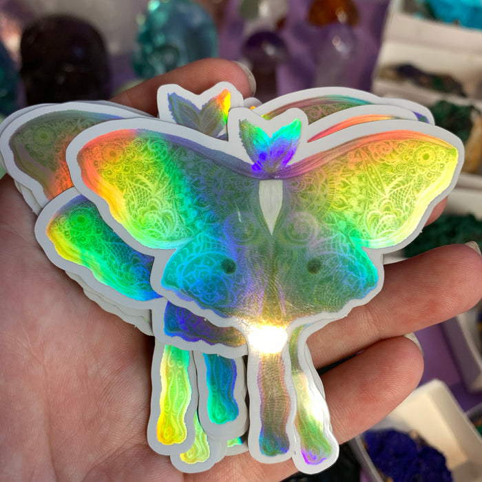 Mandala Luna Moth