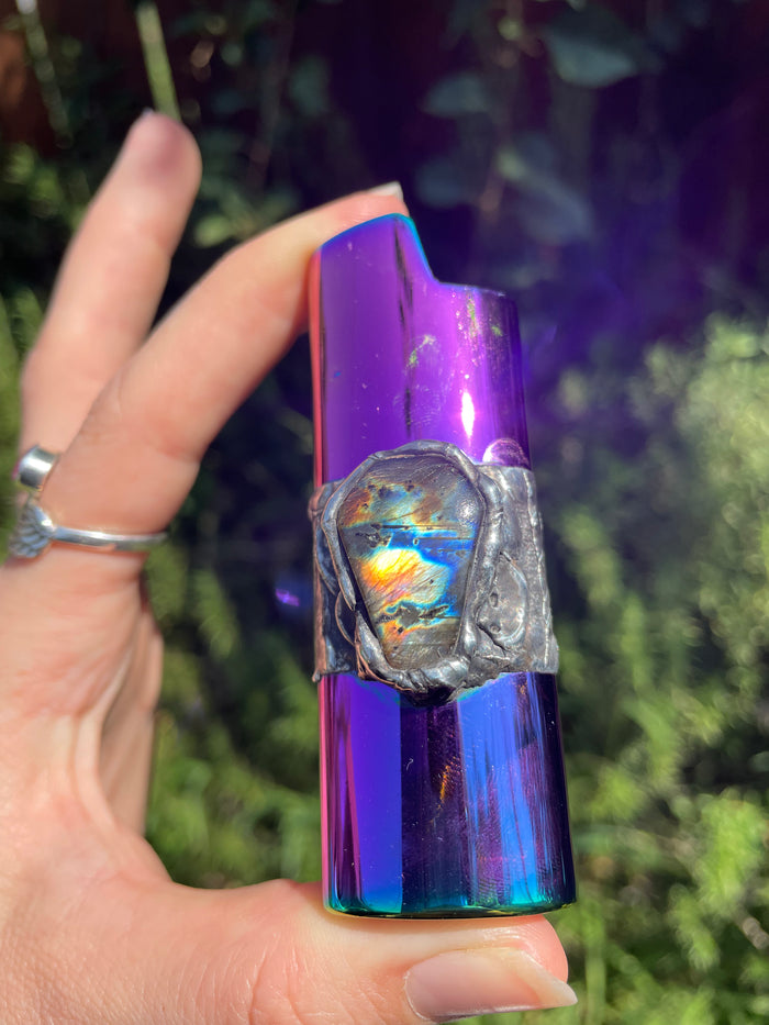 Labradorite Coffin Fire Case