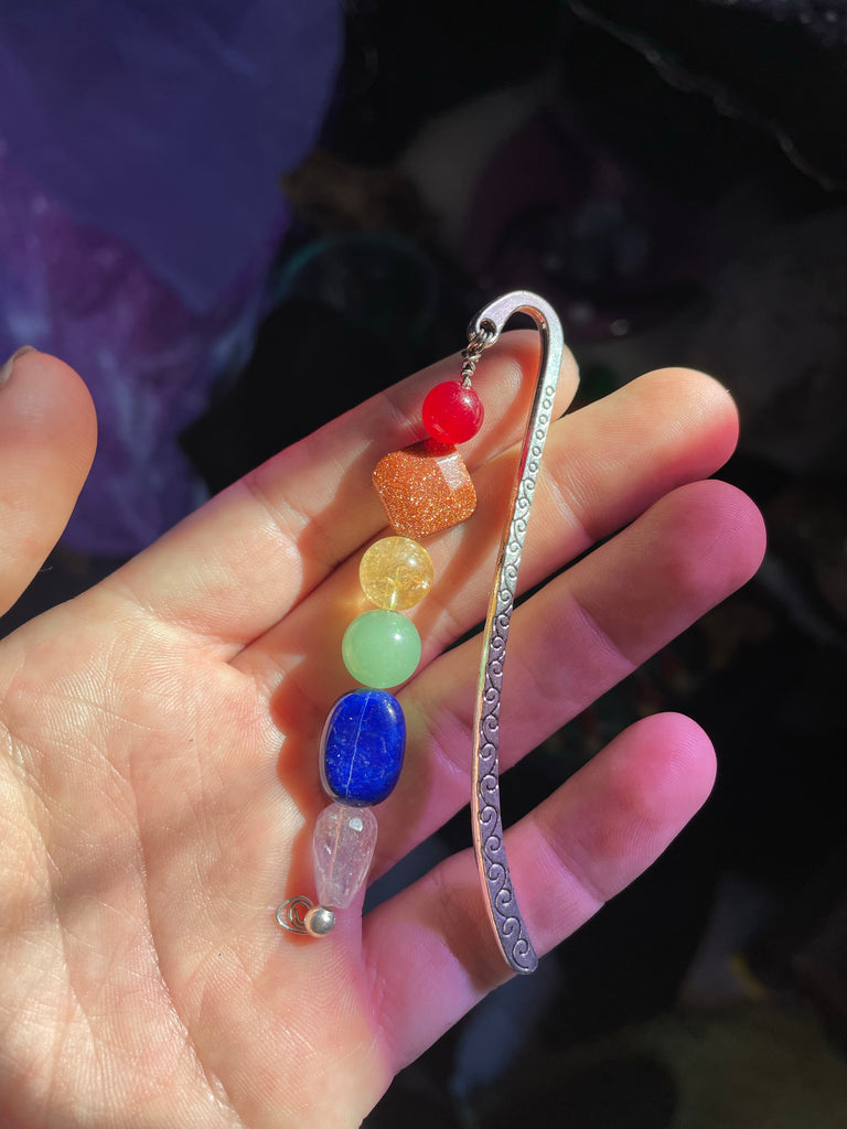 Rainbow Crystal Bookmark