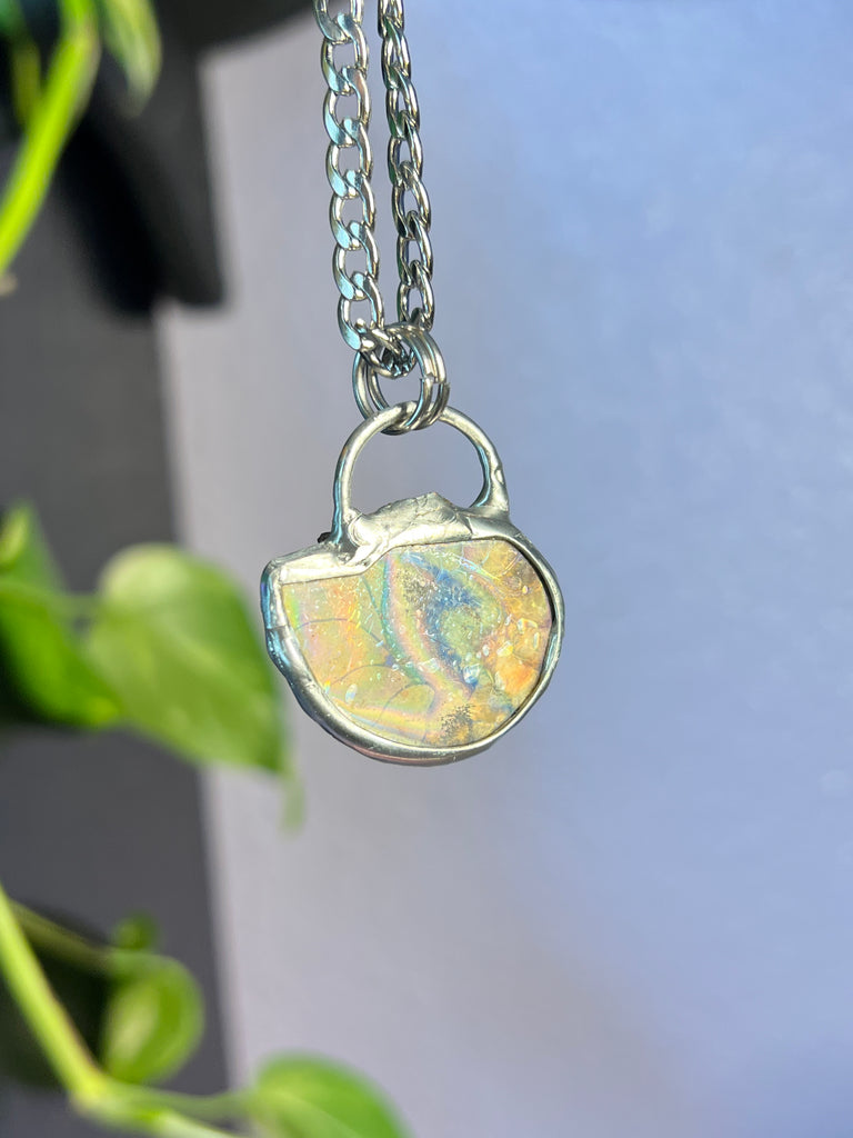 Holographic Ammonite amulet no.10