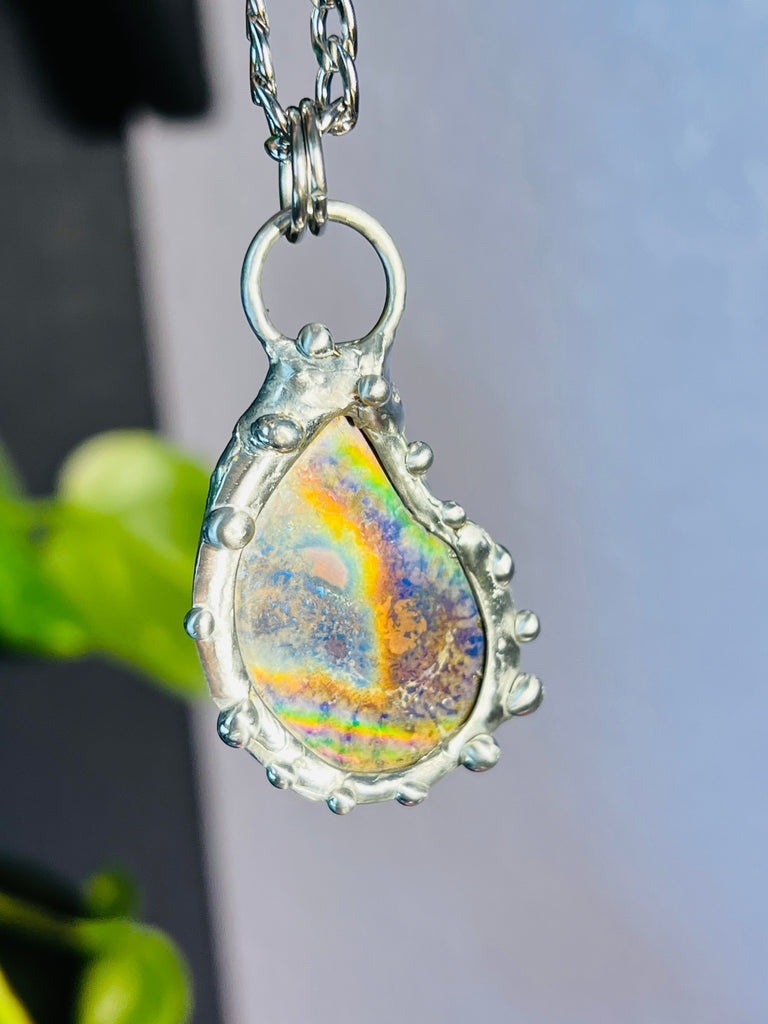 Holographic Ammonite amulet no.3