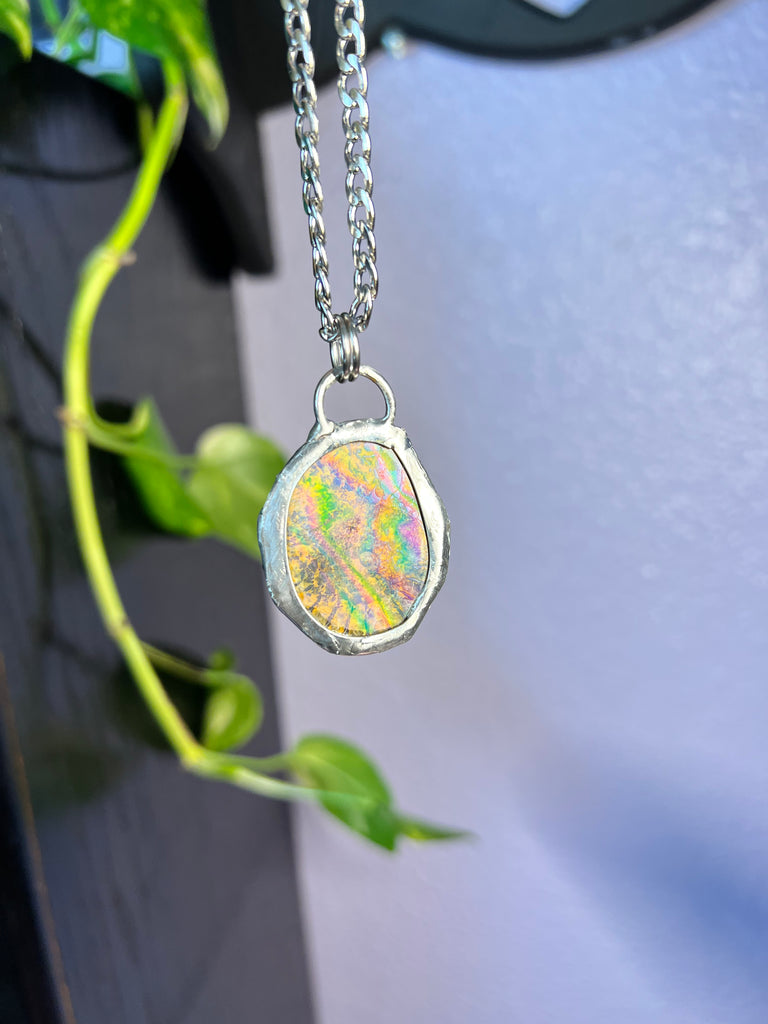 Holographic Ammonite amulet no.4
