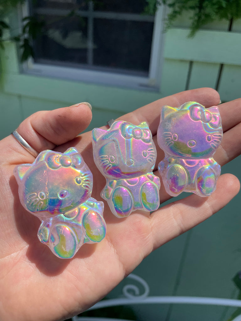 Rose Quartz Hello Kitty