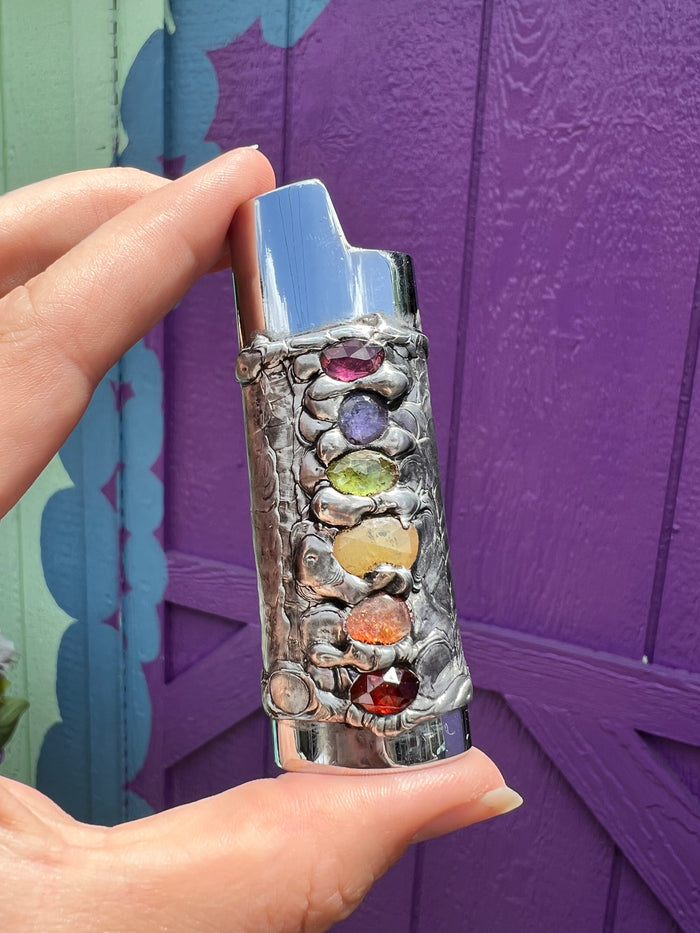 Silver Chakra Fire Case no.1